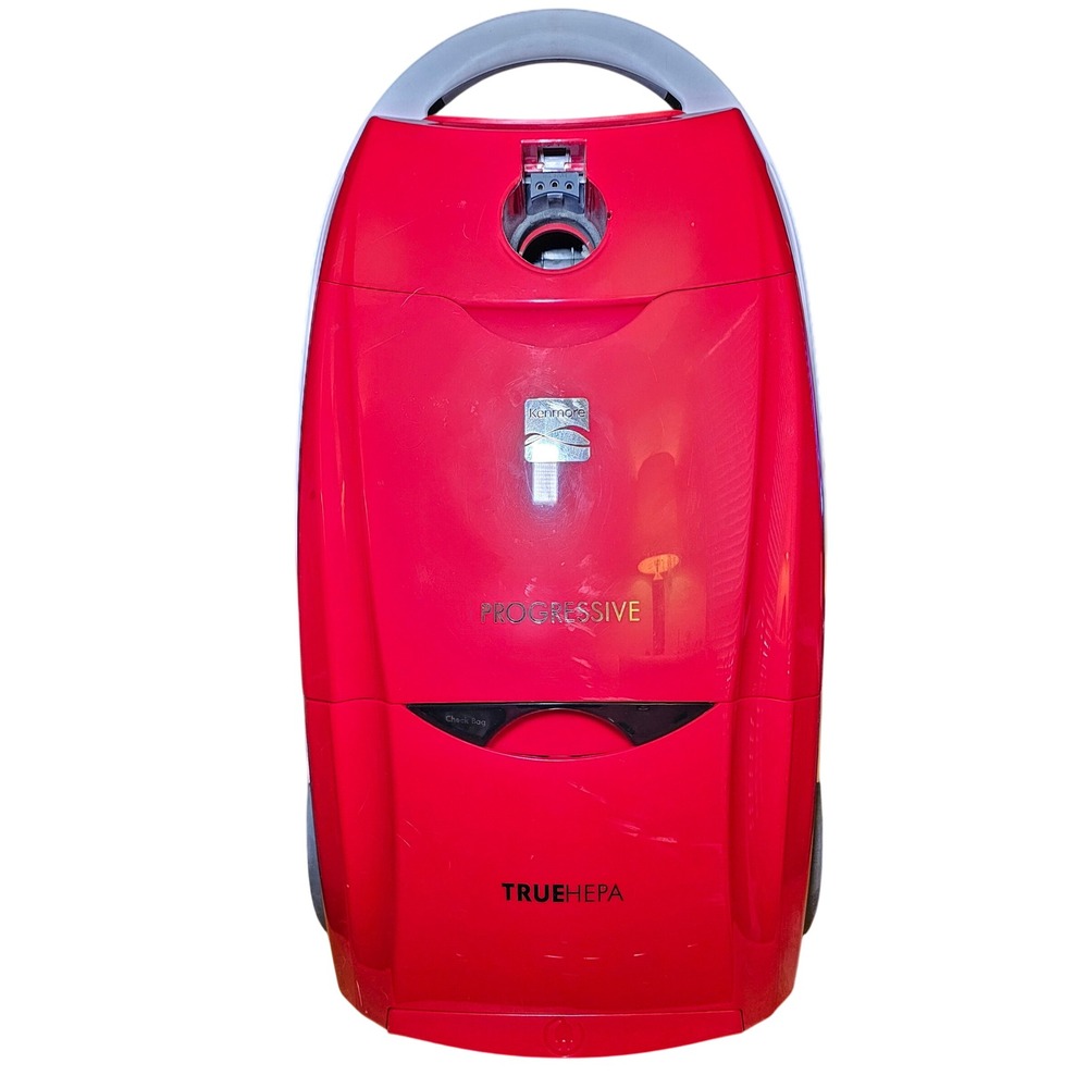 Kenmore Progressive True HEPA Canister Vacuum Red 116.21714111 12.0 Amp Replace